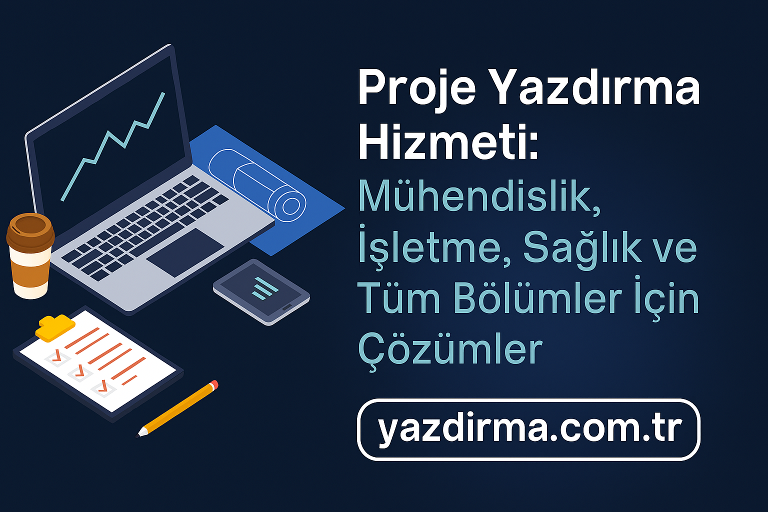 Proje Yazdırma Hizmeti: Mühendislik, İşletme, Sağlık ve Tüm Bölümler İçin Çözümler