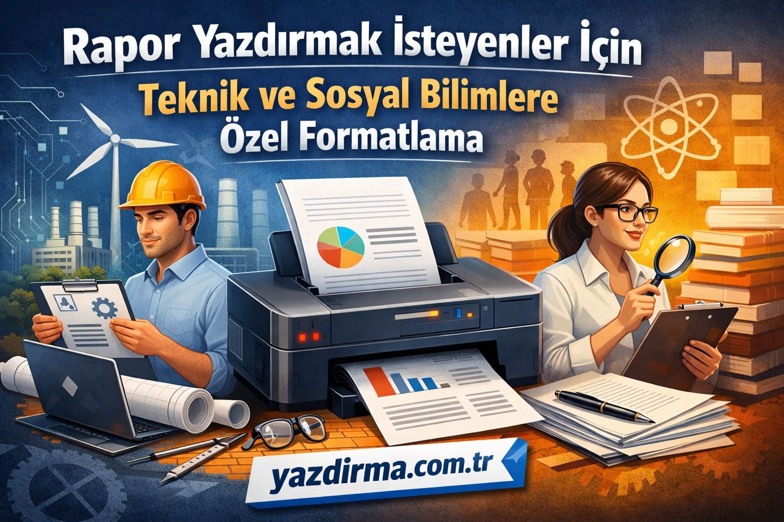 Rapor Yazdırmak İsteyenler İçin Teknik ve Sosyal Bilimlere Özel Formatlama