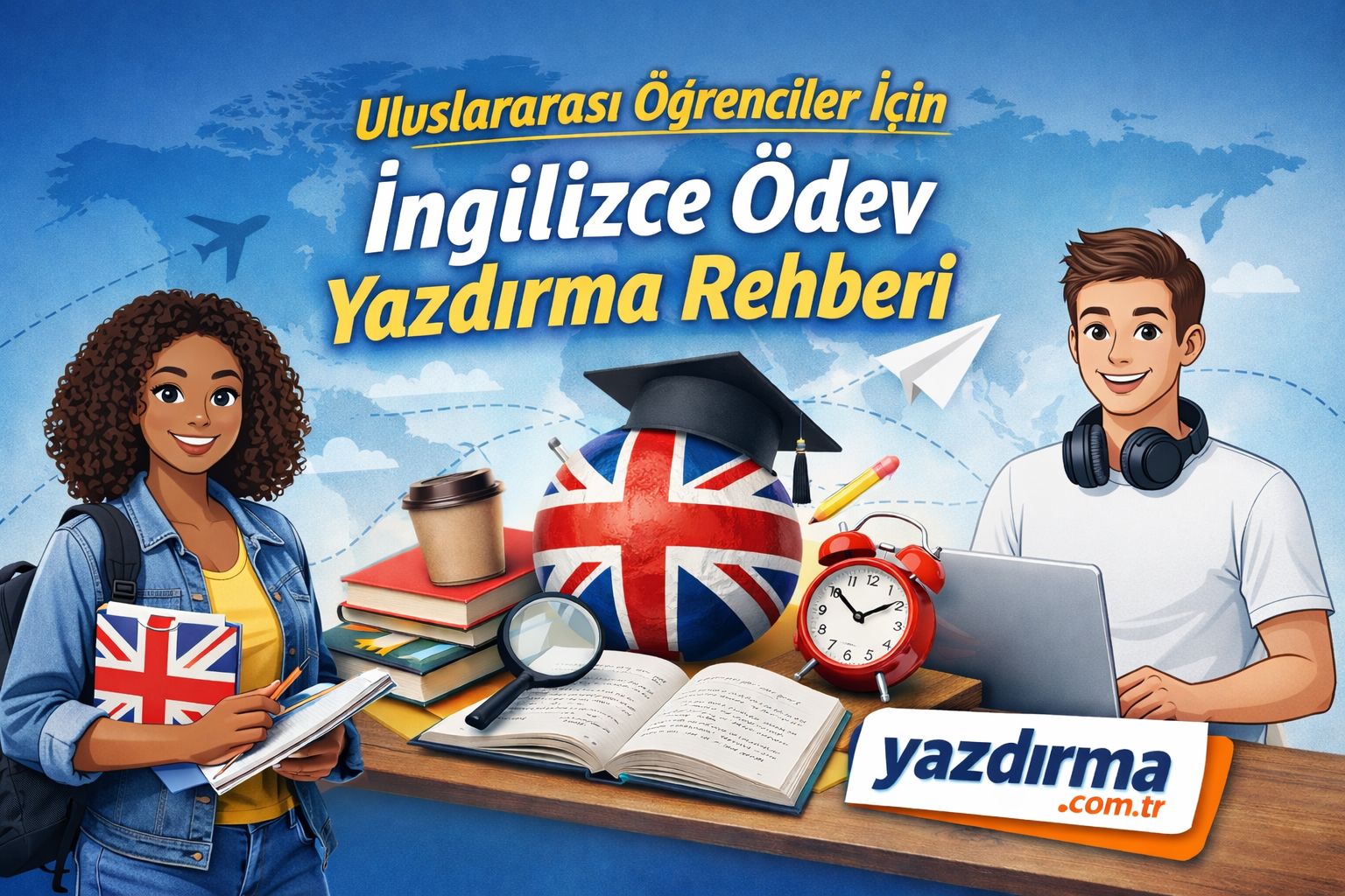 Uluslararası Öğrenciler İçin İngilizce Ödev Yazdırma Rehberi