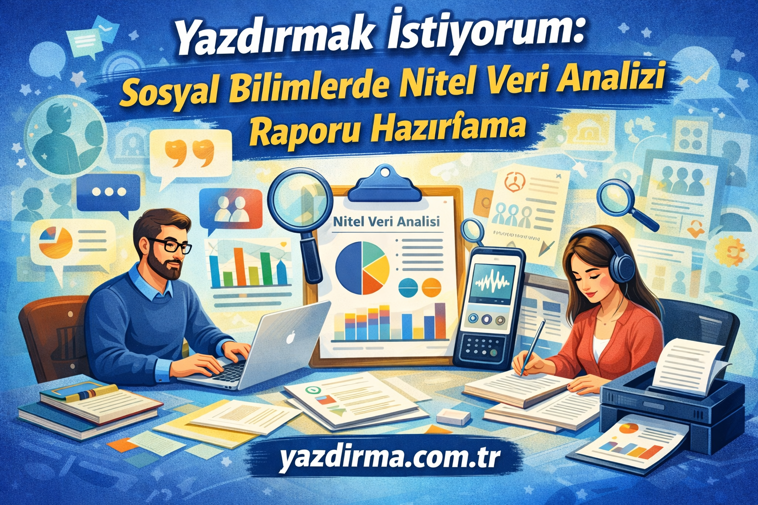 Yazdırmak İstiyorum: Sosyal Bilimlerde Nitel Veri Analizi Raporu Hazırlama