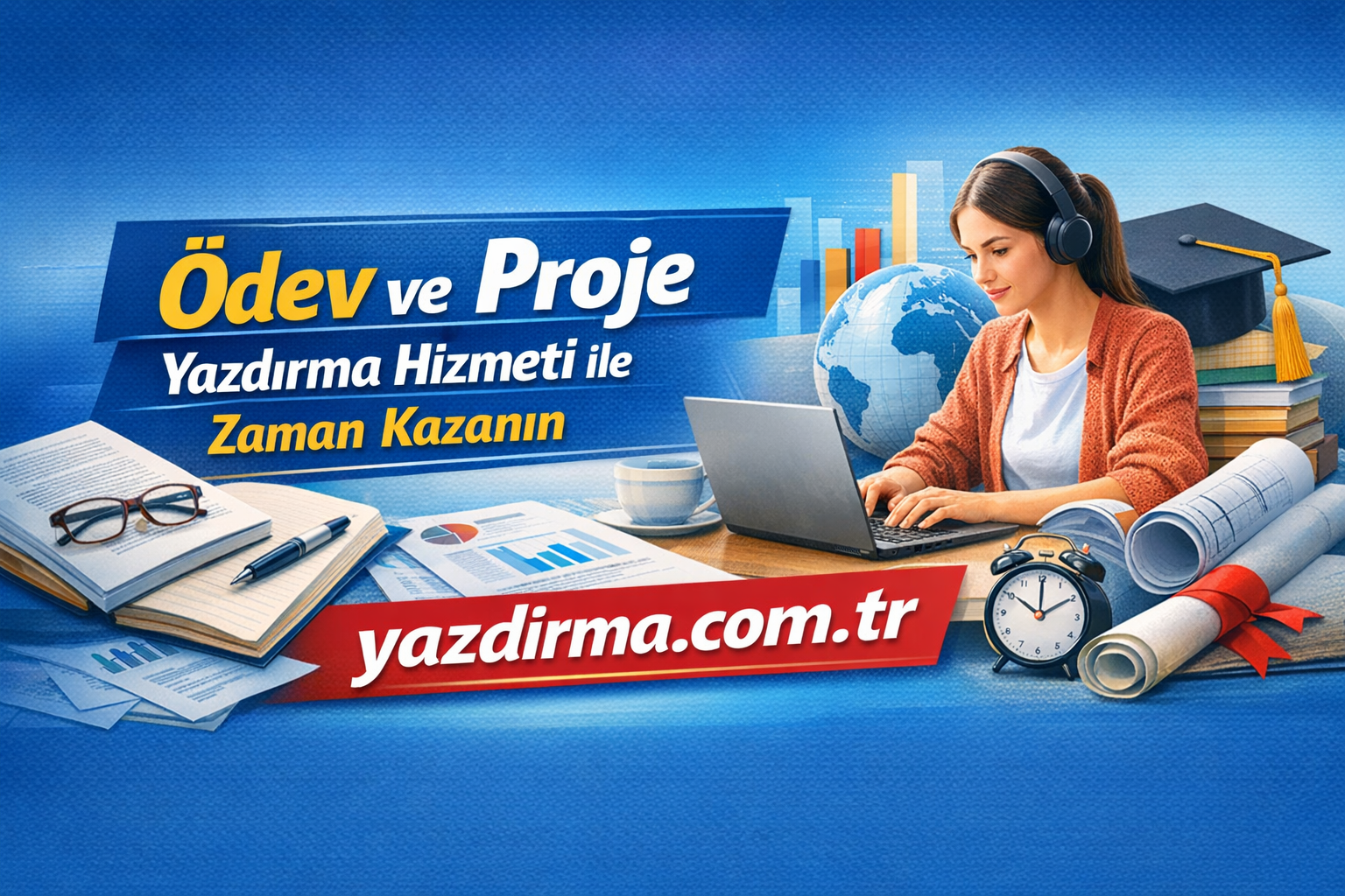 Ödev ve Proje Yazdırma Hizmeti ile Zaman Kazanın