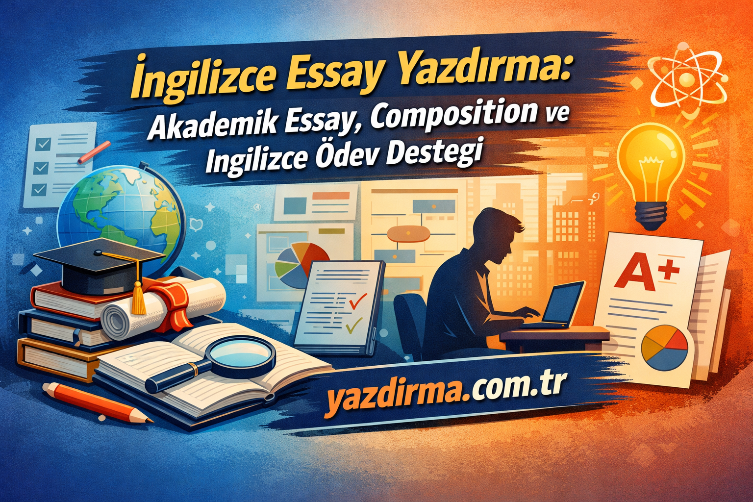 İngilizce Essay Yazdırma: Akademik Essay, Composition ve İngilizce Ödev Desteği