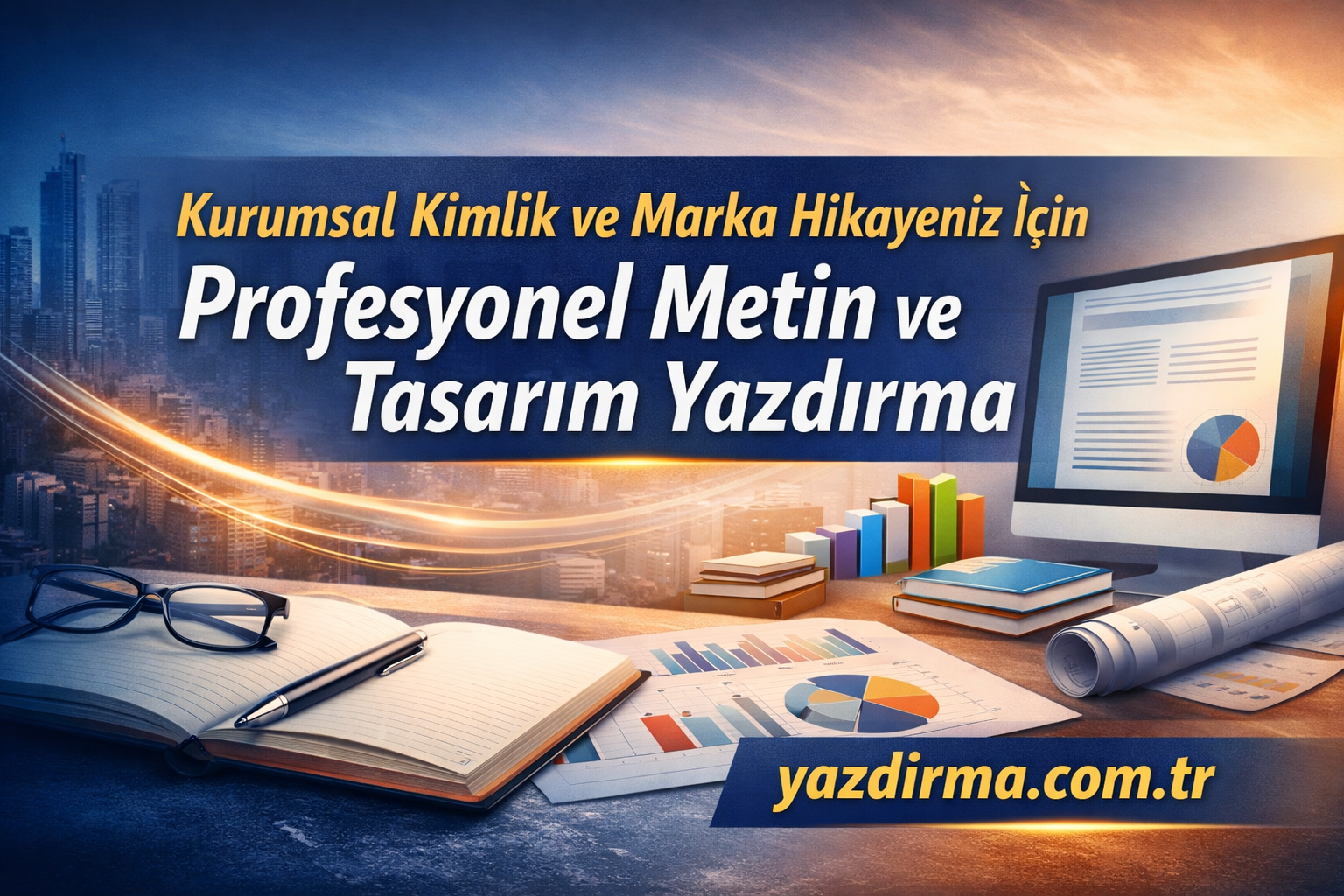 Kurumsal Kimlik ve Marka Hikayeniz İçin Profesyonel Metin ve Tasarım Yazdırma
