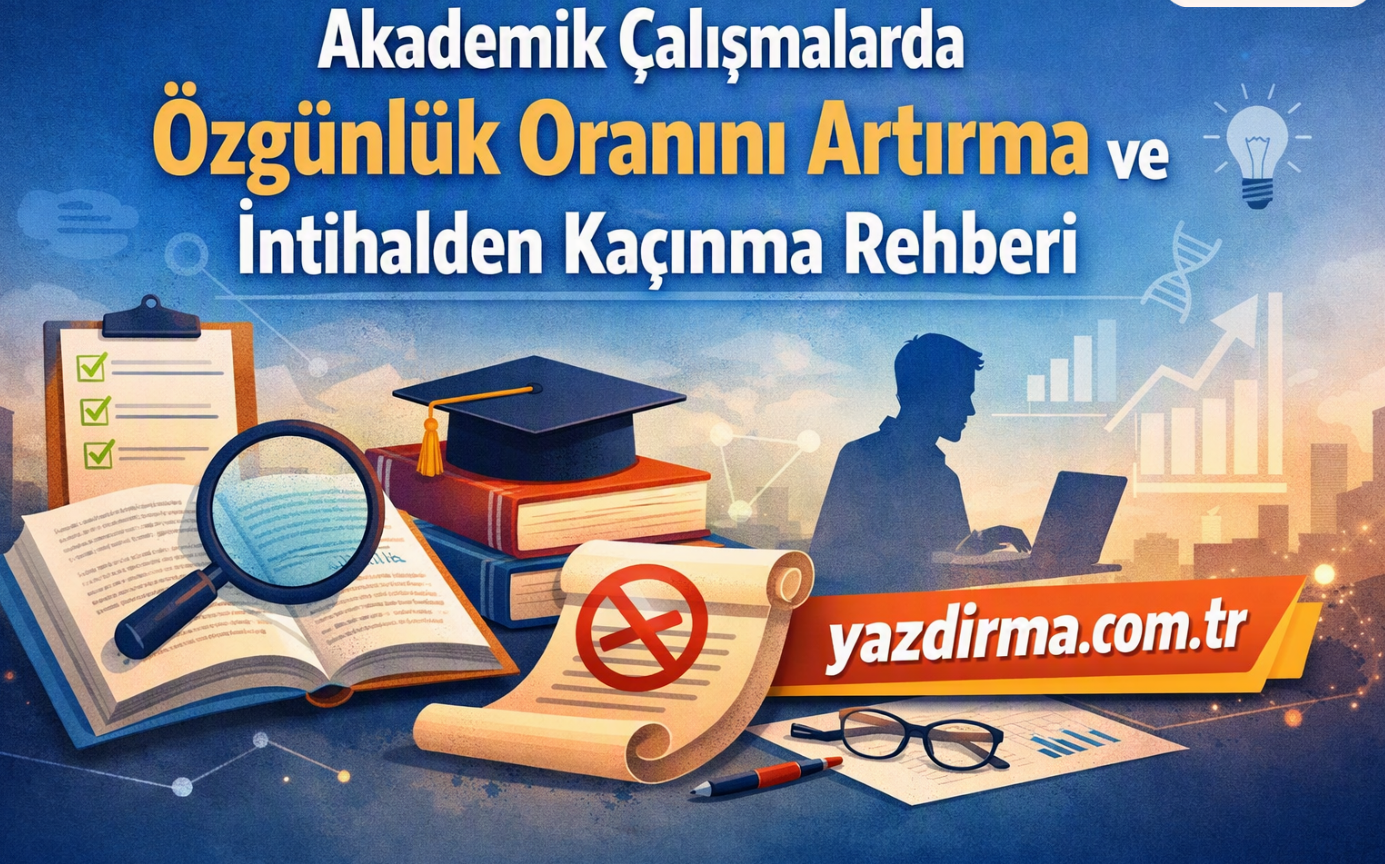 Akademik Çalışmalarda Özgünlük Oranını Artırma ve İntihalden Kaçınma Rehberi