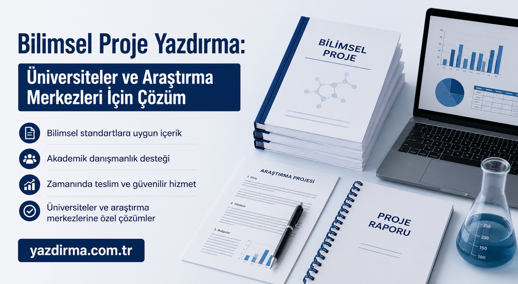 Bilimsel Proje Yazdırma: Üniversiteler ve Araştırma Merkezleri İçin Çözüm